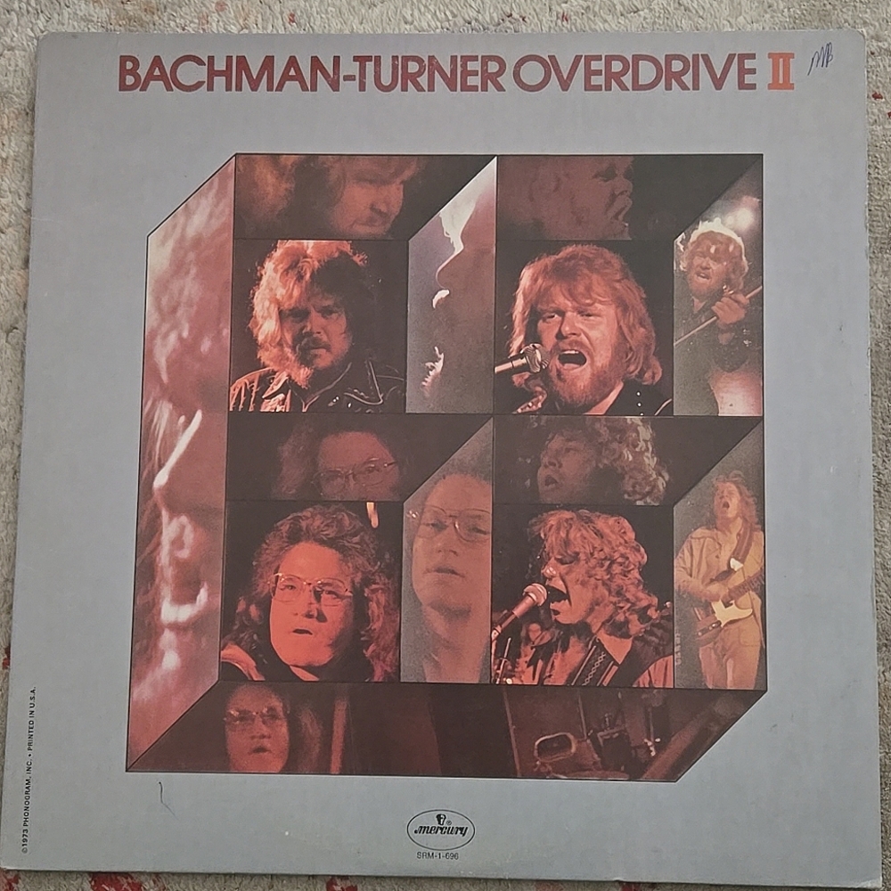 Bachman Turner Overdrive, Bachman Turner Overdrive II, Mercury Records 1973